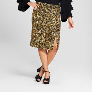 Who What Wear Cheetah Print Pencil Skirt 3X$25
